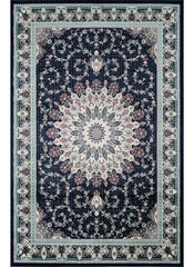 Hereke 478 Area Rug Navy