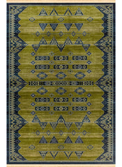 Kandahar E927A Area Rug Green Navy