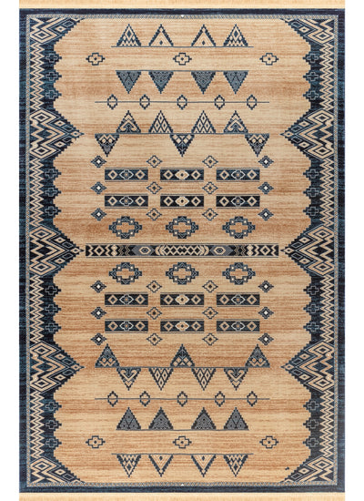 Kandahar E927A Area Rug Beige/Navy