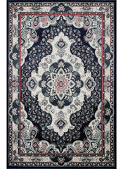Hereke 470 Area Rug Navy