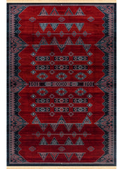 Kandahar E927A Area Rug Red