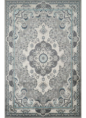 Hereke 470 Area Rug Grey