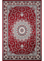 Hereke 478 Area Rug Red