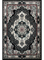 Hereke 470 Area Rug Black