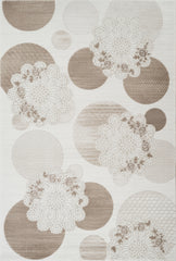 Troy Area Rug 18029 BEIGE BROWN