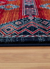 Kandahar E927A Area Rug Red