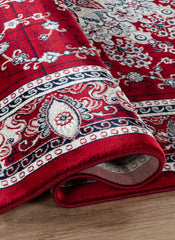 Hereke 478 Area Rug Red