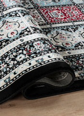 Hereke 4763 Area Rug Black