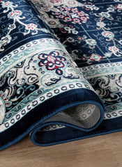 Hereke 478 Area Rug Navy