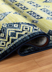 Kandahar E927A Area Rug Green Navy