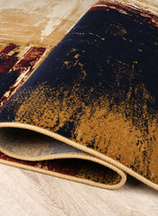 Tashkent 2931A Area Rug Navy/Red