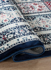 Hereke 4763 Area Rug Navy