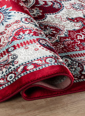 Hereke 470 Area Rug Red