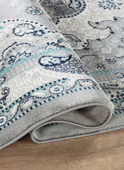 Hereke 470 Area Rug Grey