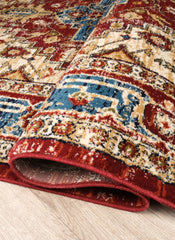 Mongolia 6083B Area Rug Red/Red