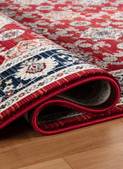 Kandahar D529B Area Rug Red