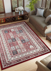 Hereke 4763 Area Rug Red
