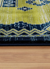 Kandahar E927A Area Rug Green Navy