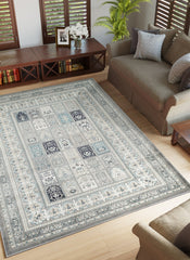 Hereke 4763 Area Rug Grey