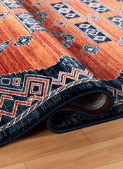 Kandahar E927A Area Rug Rose