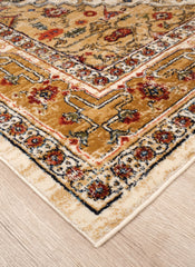 Mongolia 6083B Area Rug Cream/Cream