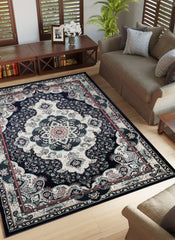 Hereke 470 Area Rug Navy