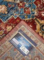 Mongolia 6083B Area Rug Red/Red