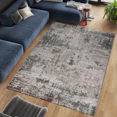Florence 6011 Area Rug Grey/Lilac