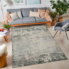 Viana 6011 Area Rug White/Green