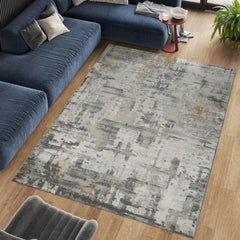 Florence 6015 Area Rug Grey/Gold