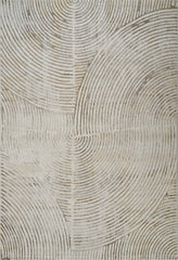 Viana 6181 Area Rug White/Gold