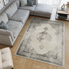 Viana 6341 Area Rug White/Vizion