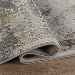 Florence 6341 Area Rug Grey/Gold