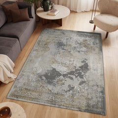Florence 6341 Area Rug Grey/Gold