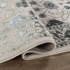 Viana 6344 Area Rug White/Blue