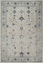 Viana 6344 Area Rug White/Blue