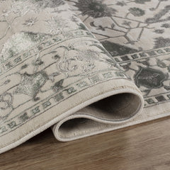 Viana 6344 Area Rug White/Green
