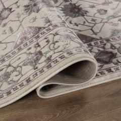 Viana 6344 Area Rug White/Lilac