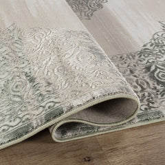 Viana 6772 Area Rug White/Green