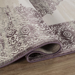 Viana 6772 Area Rug White/Lilac