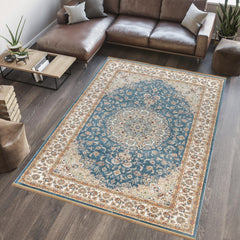 Sultan A019G Area Rug Blue/Cream