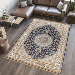 Sultan A019G Area Rug Navy