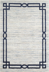 Cornelia A263 Area Rug Navy/Cream