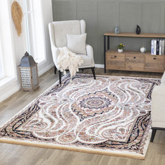 Sultan B001C Area Rug Cream