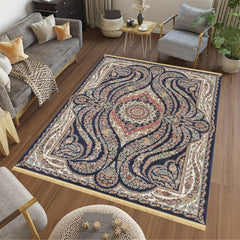 Sultan B001C Area Rug Navy