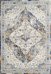 Cornelia B147A Area Rug Yellow/Navy