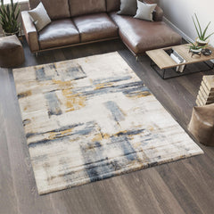 Cornelia B150A Area Rug Yellow/Cream
