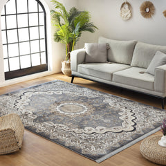 Sultan B582B Area Rug Grey