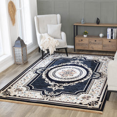 Sultan B966B Area Rug Navy
