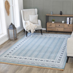 Sultan C669B Area Rug Blue